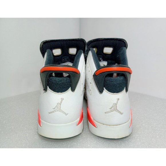Nike Air Jordan 6 Retro White Infrared 2014 Sz 3Y 384666-123 Great Condition - Picture 9 of 12